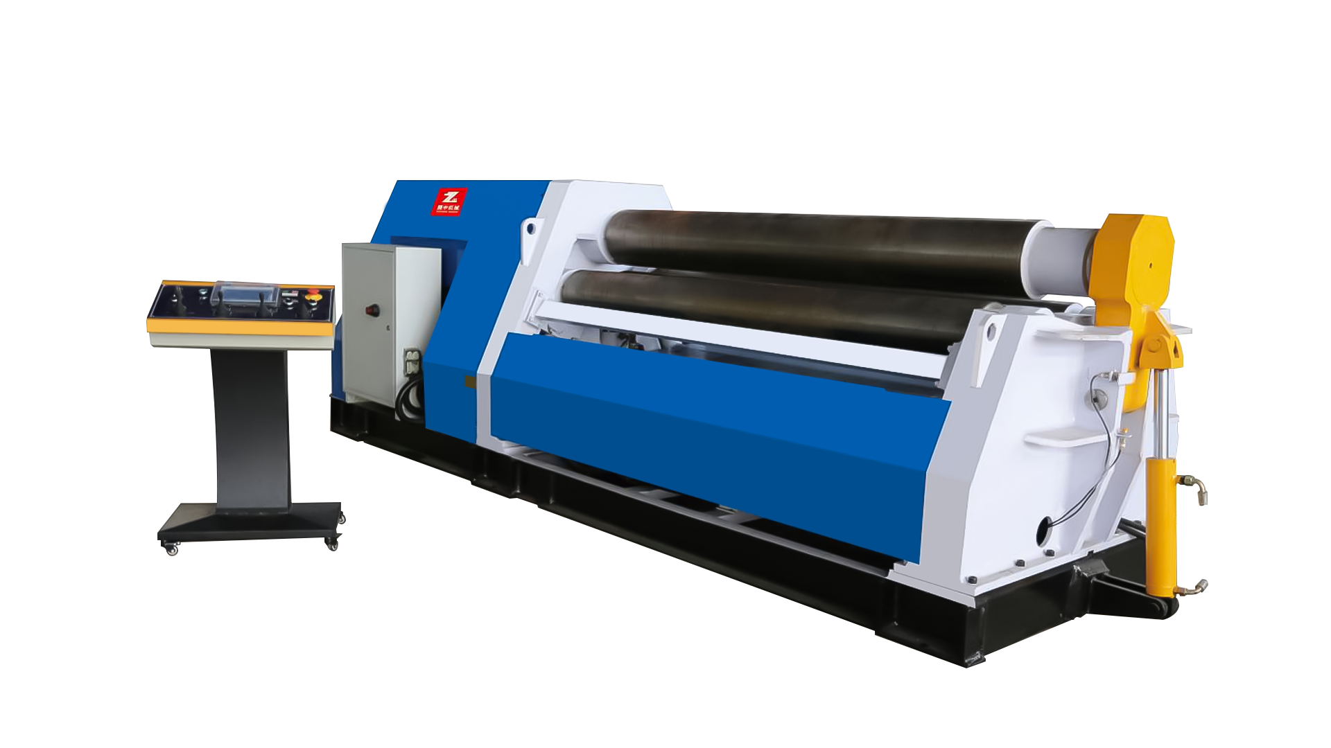 Meaisín rollta pláta ceithre-sorcóir servo leictreacha CNC